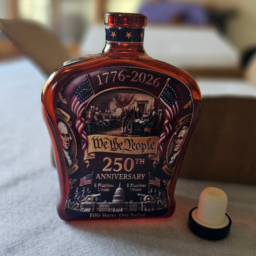 250th Anniversary Edition Whiskey Bottle Decanter Commemorative We The People